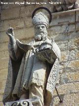 Catedral de Jaén. Fachada. San Ambrosio
